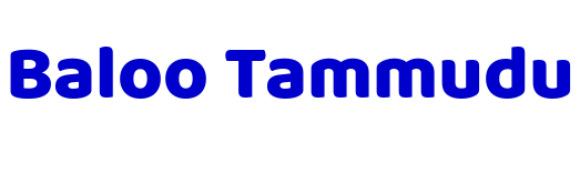Baloo Tammudu लिपि